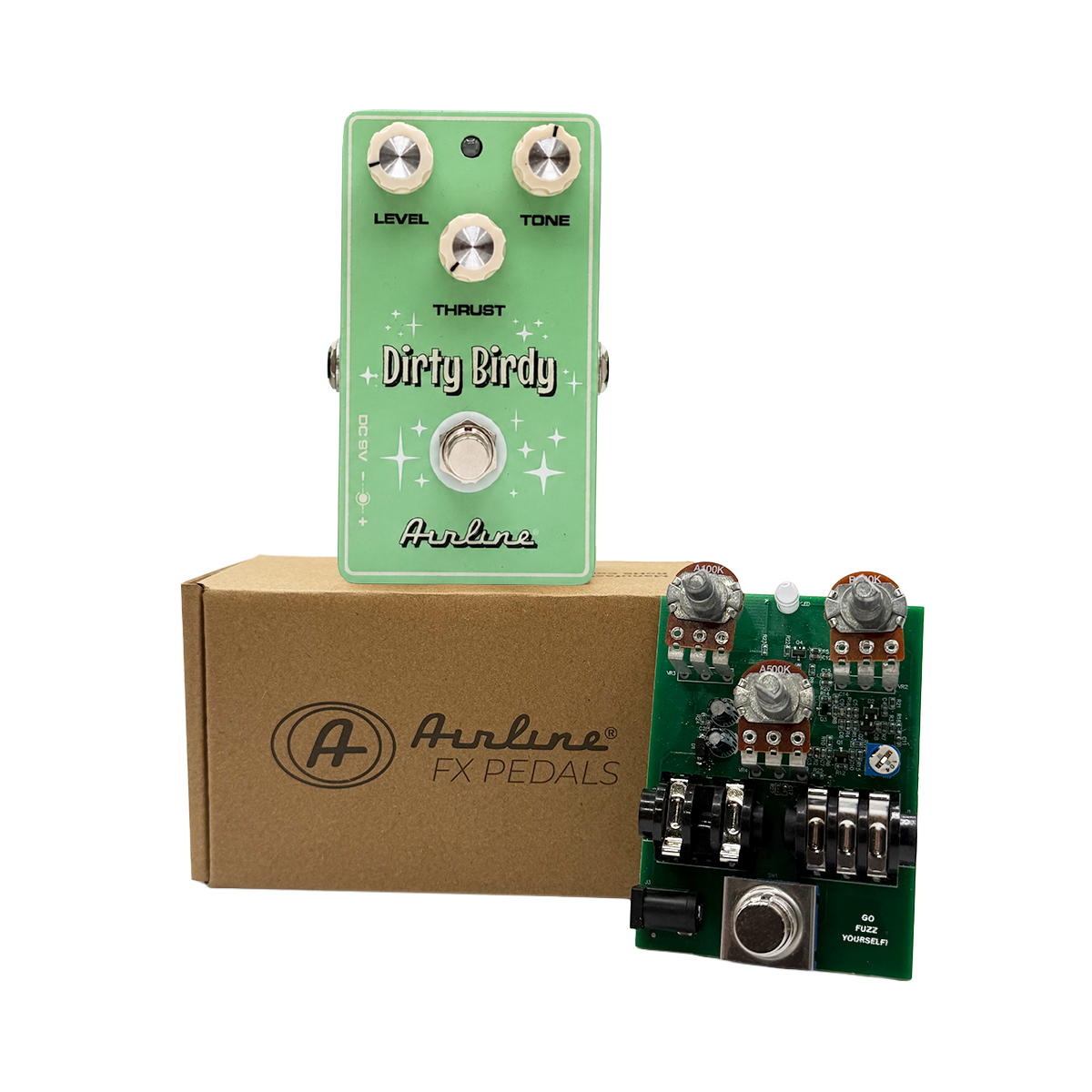 Airline Dirty Birdy Fuzz Pedal