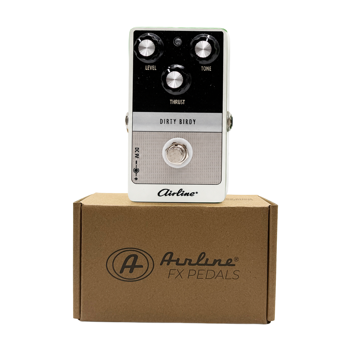 Airline Dirty Birdy Fuzz Pedal Vintage Pastel