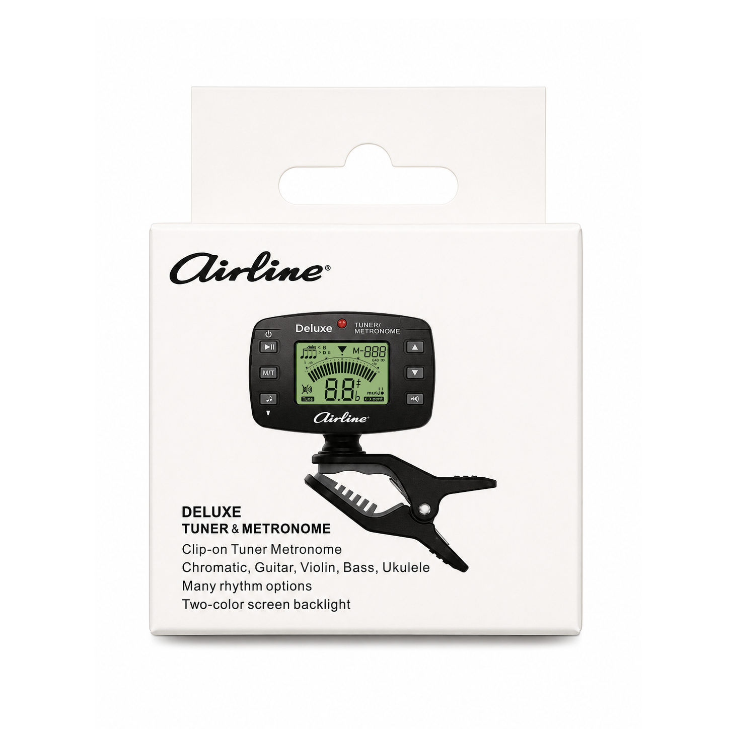Airline DLX Clip-On Guitar Tuner & Metronome