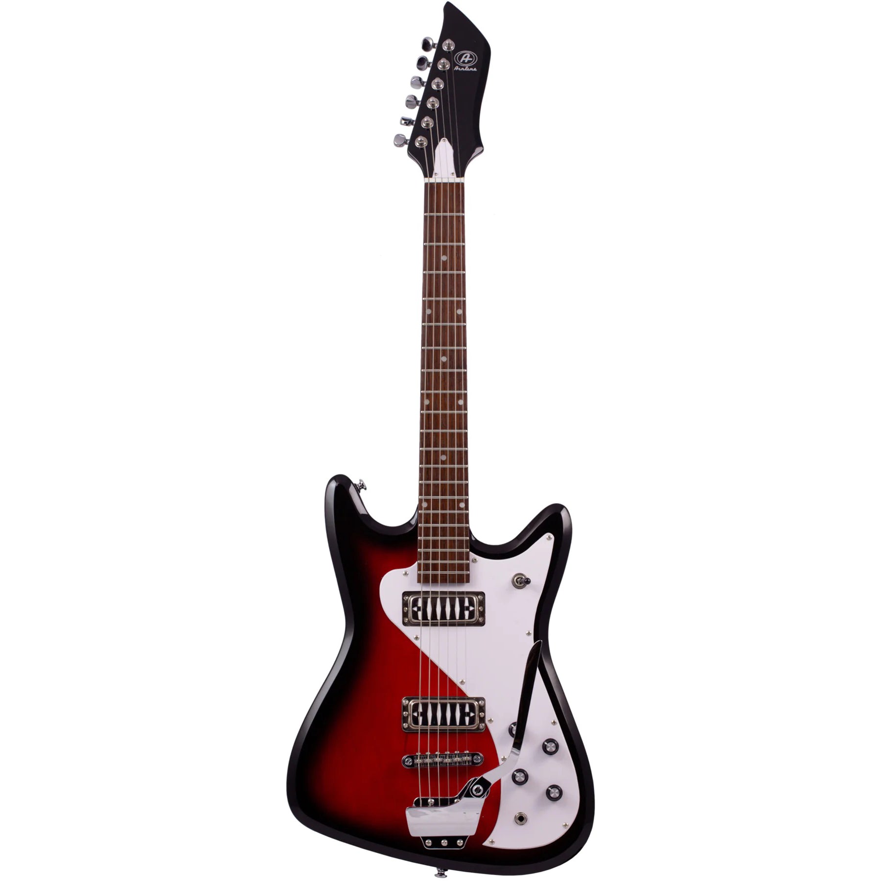 Airline Guitars Vanguard Redburst