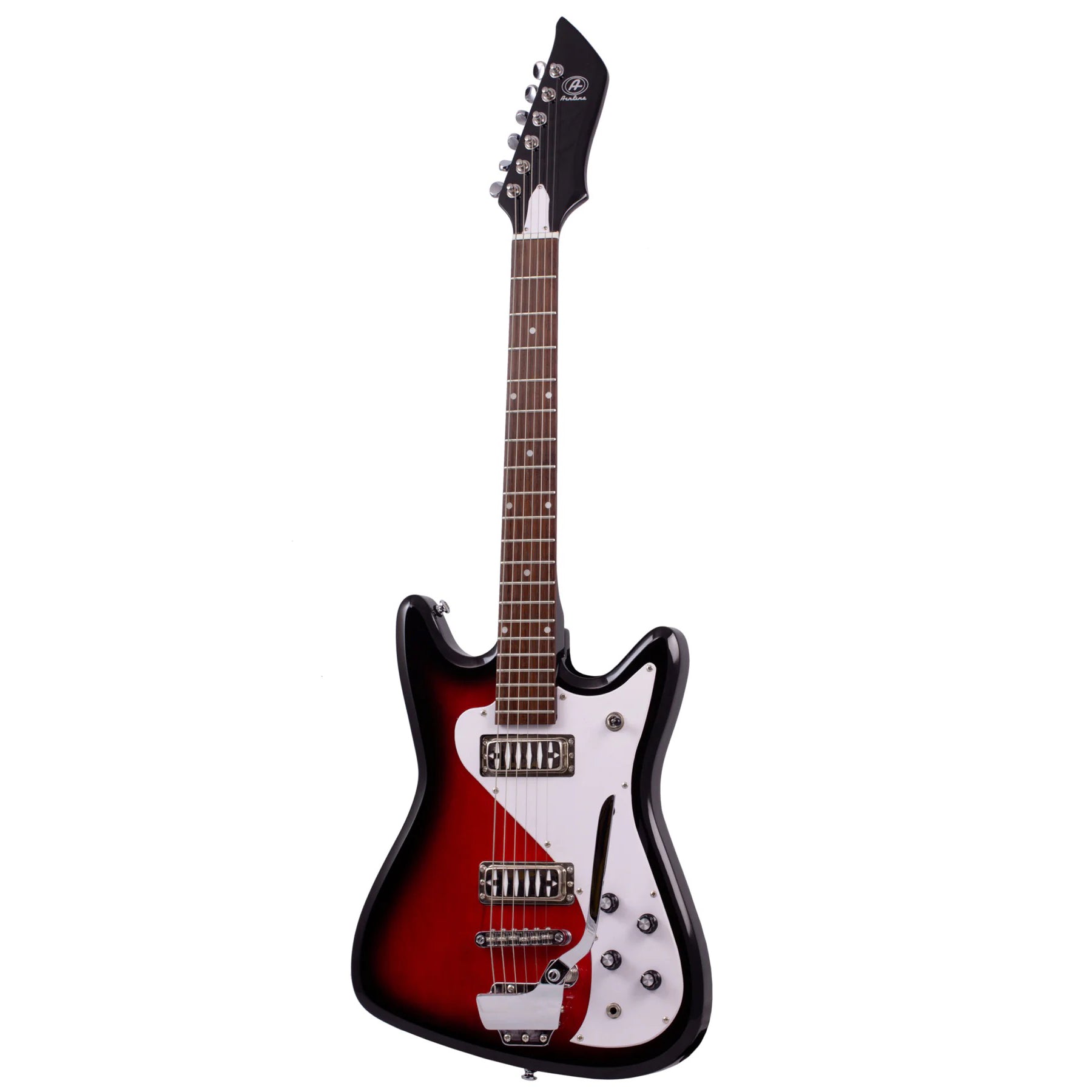 Airline Guitars Vanguard Redburst