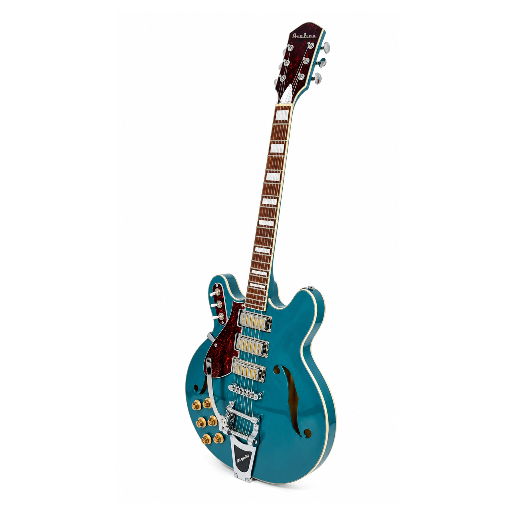 Airline Guitars H78 Left Handed Vintage Teal