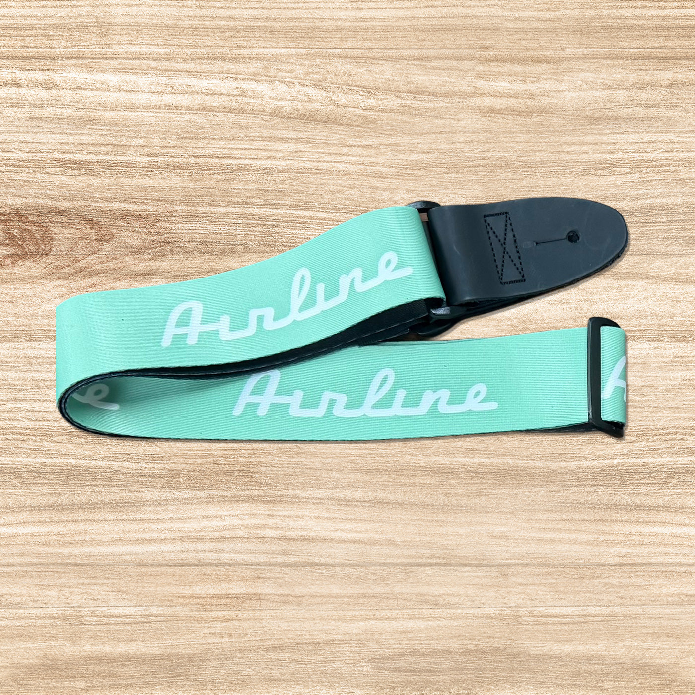 Airline Logo Seatbelt Style Guitar Strap - Made in USA - NEW!