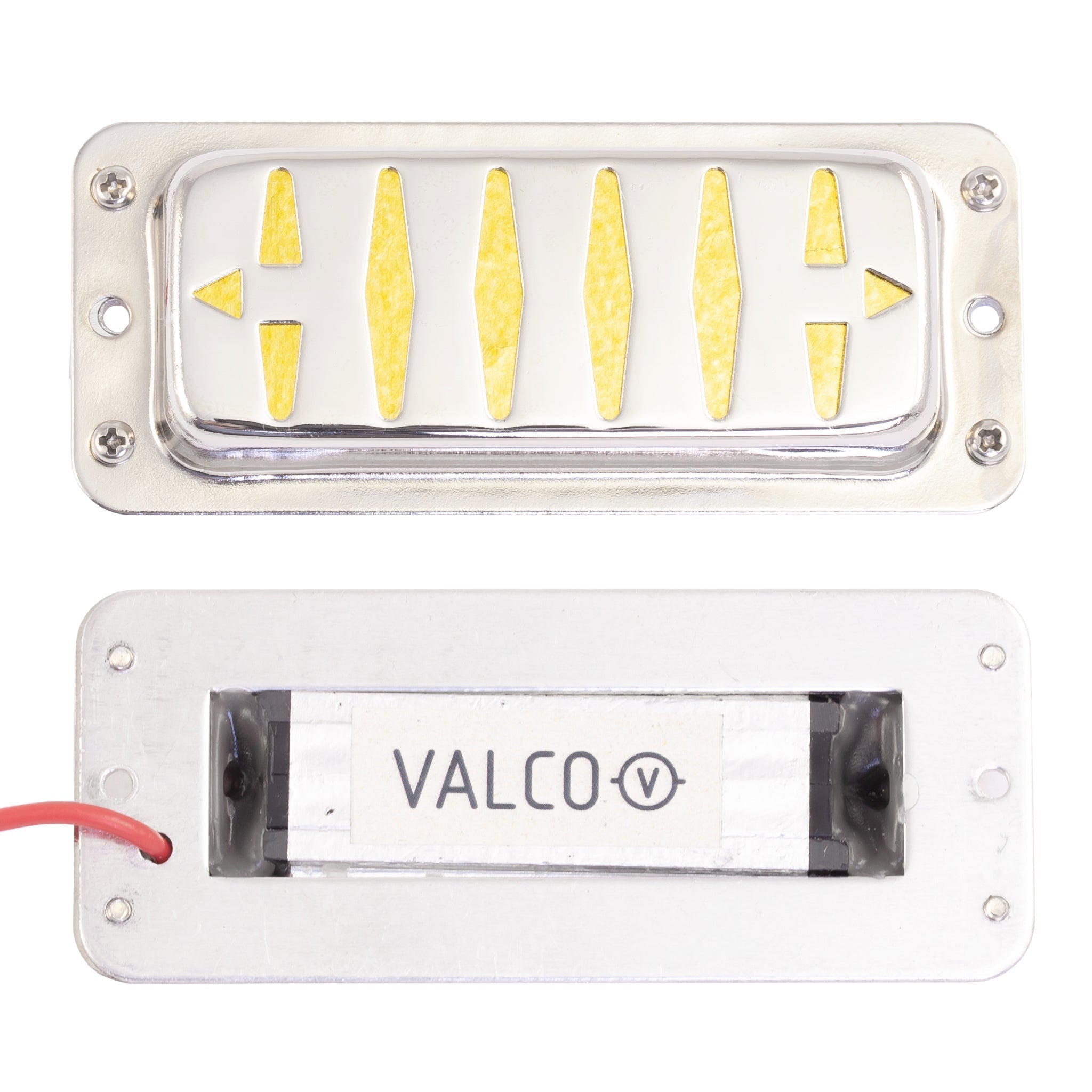 Valco Argyle Single Coil Pickups Gold Foil