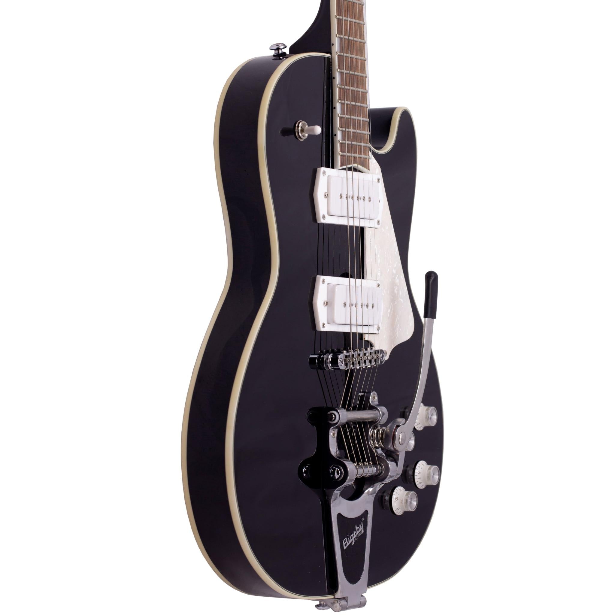 Eastwood Guitars Airline Mercury DLX Black #color_black