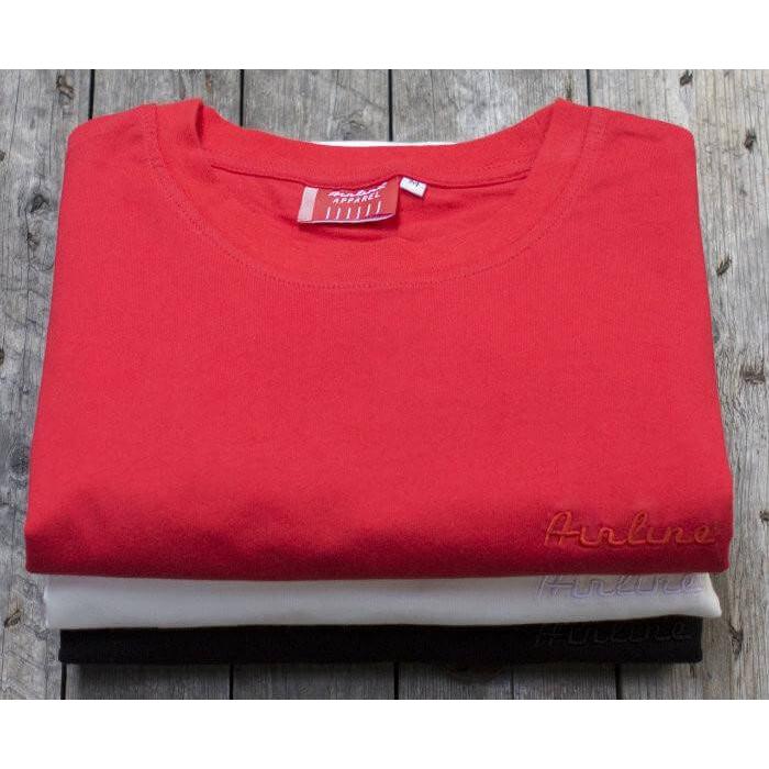 Eastwood Guitars Airline Block T-Shirt Red