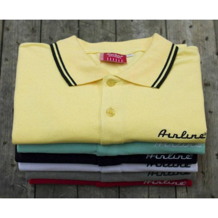 Eastwood Guitars Airline Polo Shirt Yellow